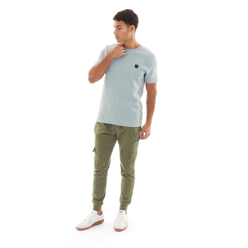 Tokyo Laundry Mens Crayo Joggers Dark Khaki