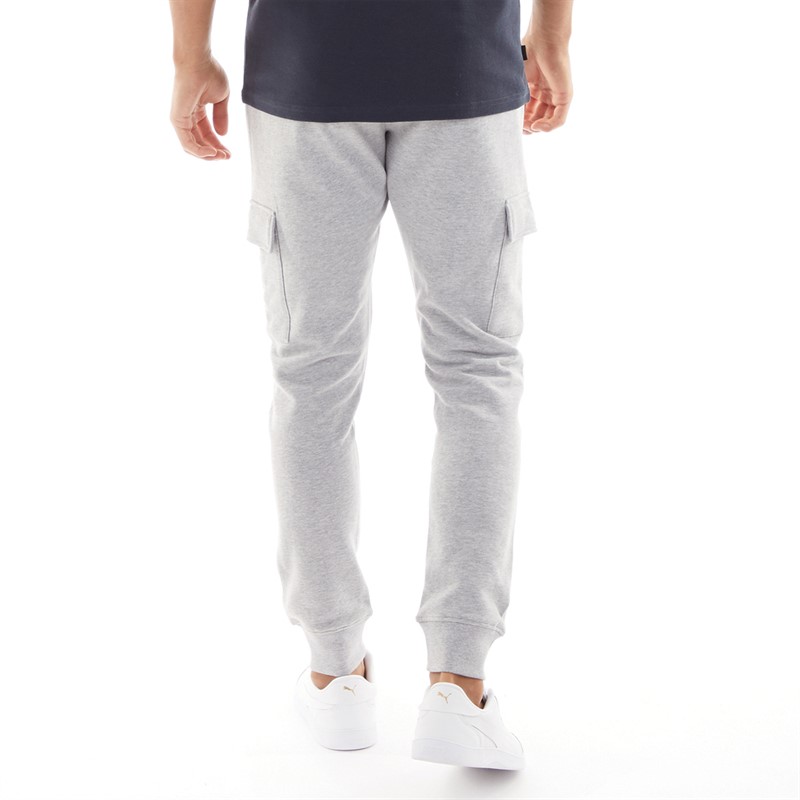 Tokyo Laundry Mens Veyle Joggers Light Grey Marl