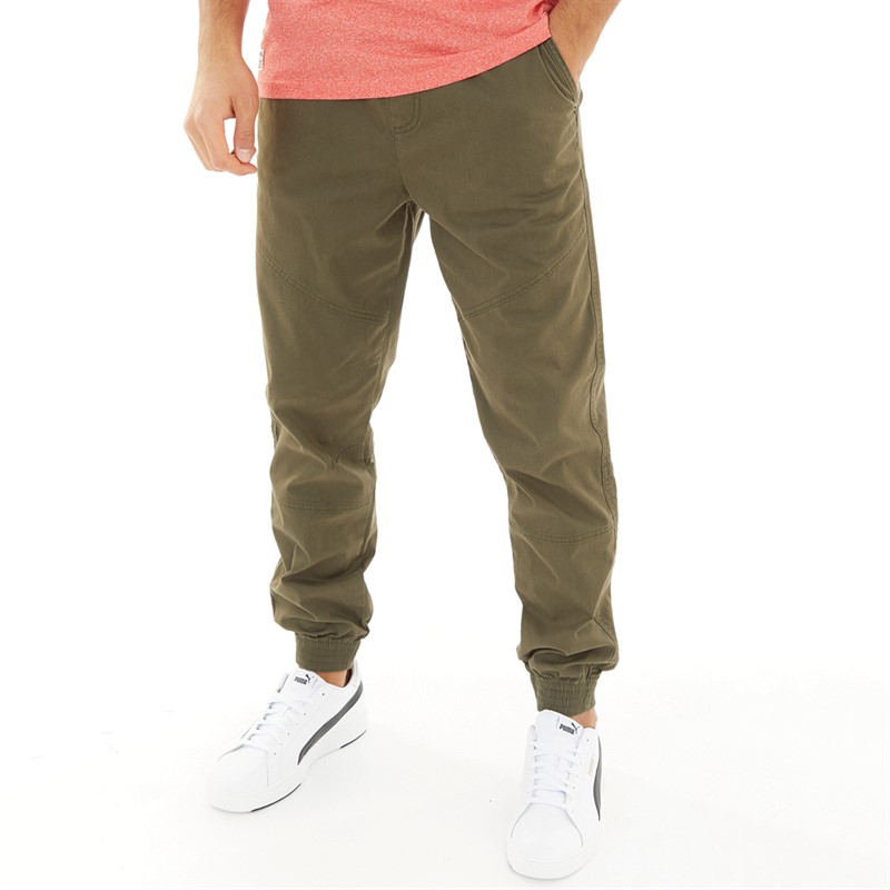 Tokyo Laundry Mens Portmany Cargos Khaki