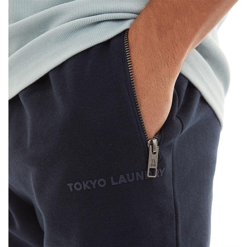 Tokyo Laundry Mens Crayo Joggers Navy