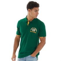 Tokyo Laundry Mens Sporty Polo Rainforest