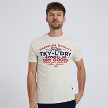 Tokyo Laundry Mens Braemar T-Shirt Sand