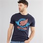 Tokyo Laundry Mens Hampson T-Shirt Navy
