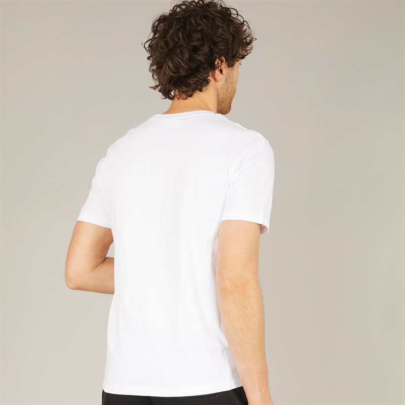 Tokyo Laundry Mens Barkway T-Shirt Bright White
