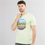 Tokyo Laundry Mens Cressingham T-Shirt Light Green