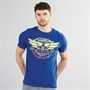 Tokyo Laundry Mens Westwood T-Shirt Blue