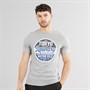 Tokyo Laundry Mens Cressingham T-Shirt Mid Grey Marl