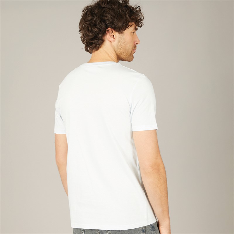 Tokyo Laundry Mens Barkway T-Shirt Light Blue