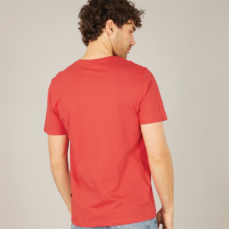 Tokyo Laundry Mens Manor T-Shirt Red