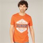 Tokyo Laundry Mens Barton T-Shirt Orange