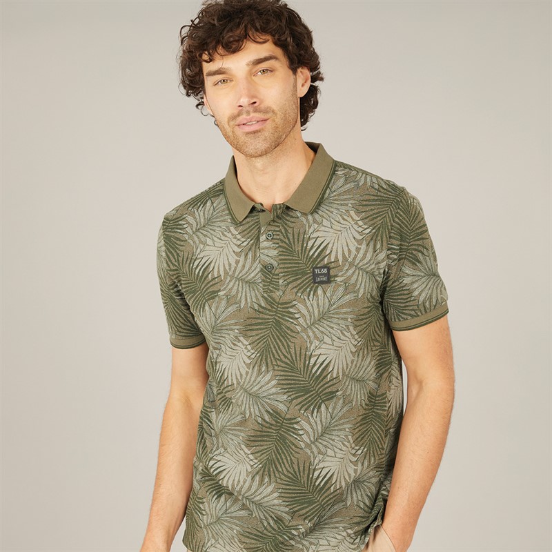 Tokyo Laundry Mens Hunton Polo Tea Leaf - Size L
