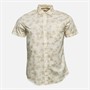 Tokyo Laundry Mens Hibisco Short Sleeve AOP Shirt White