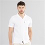 Tokyo Laundry Mens Alavaro Short Sleeve Shirt White