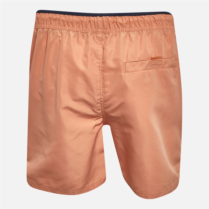 Tokyo Laundry Mens Satria Swim Shorts Shrimp Pink