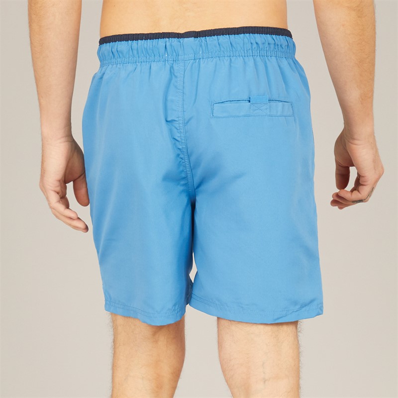 Tokyo Laundry Mens Satria Swim Shorts Blue