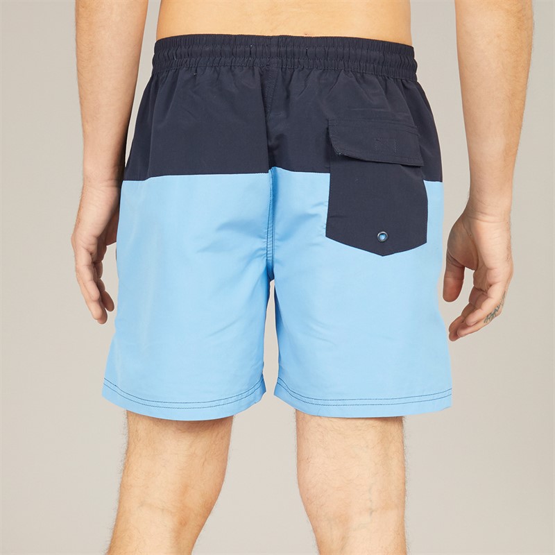 Tokyo Laundry Mens Townsend Swim Shorts Blue
