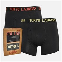 Tokyo Laundry Mens Weymouth Two Pack Boxers Pack C