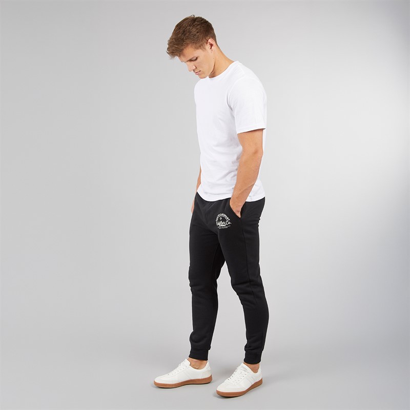 Tokyo Laundry Mens Coppice Joggers Black