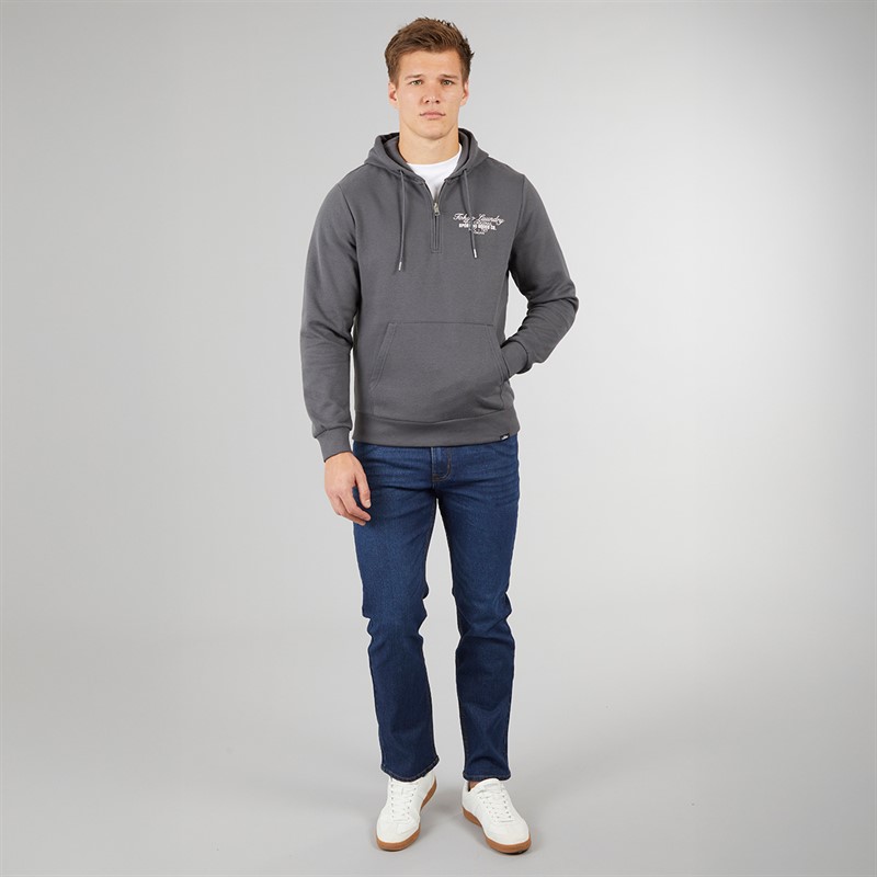 Tokyo Laundry Mens Morar Hoodie Grey