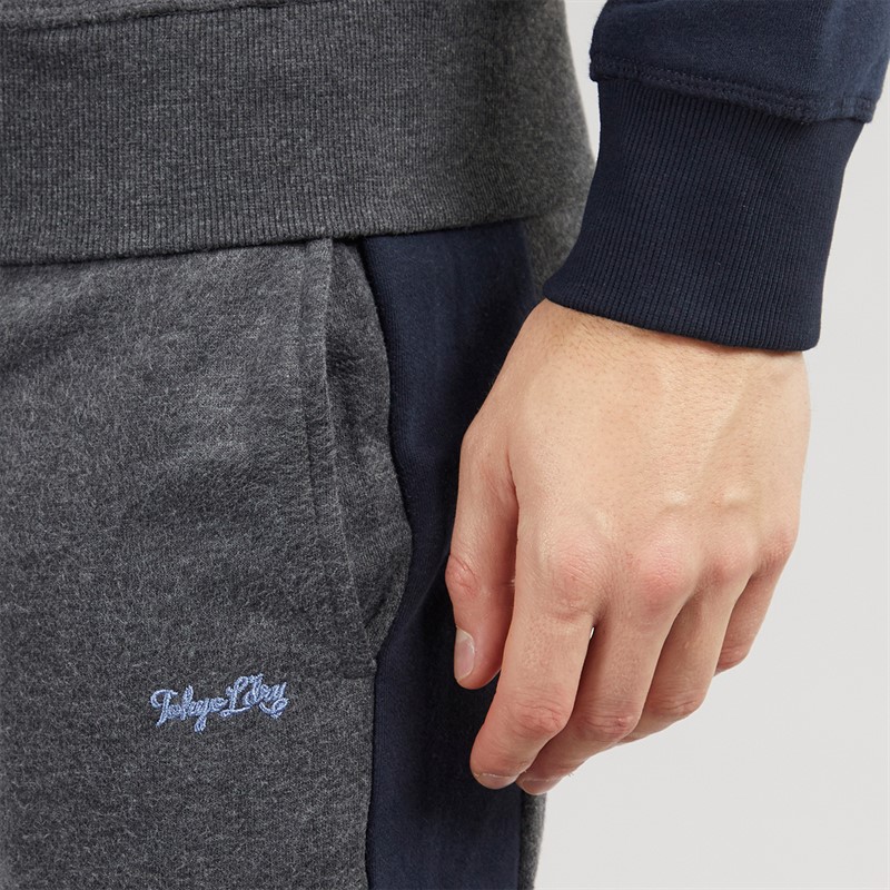 Tokyo Laundry Mens Richis Tracksuit Charcoal Marl