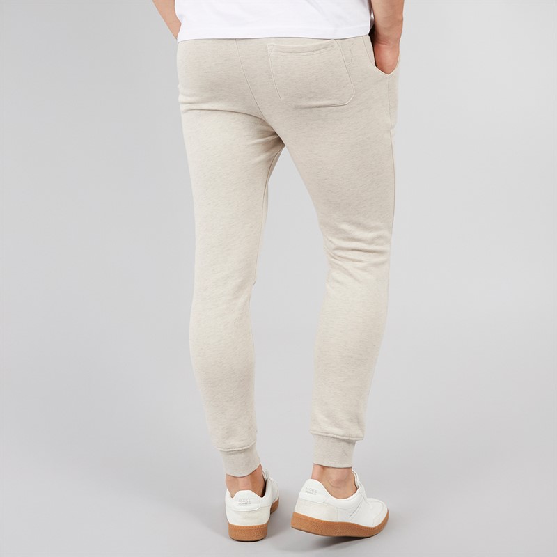 Tokyo Laundry Mens Coppice Joggers Oatmeal Marl