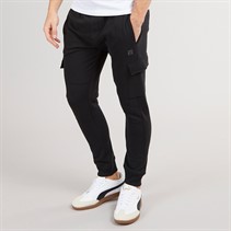 Tokyo Laundry Mens Veyle Cargo Joggers Black