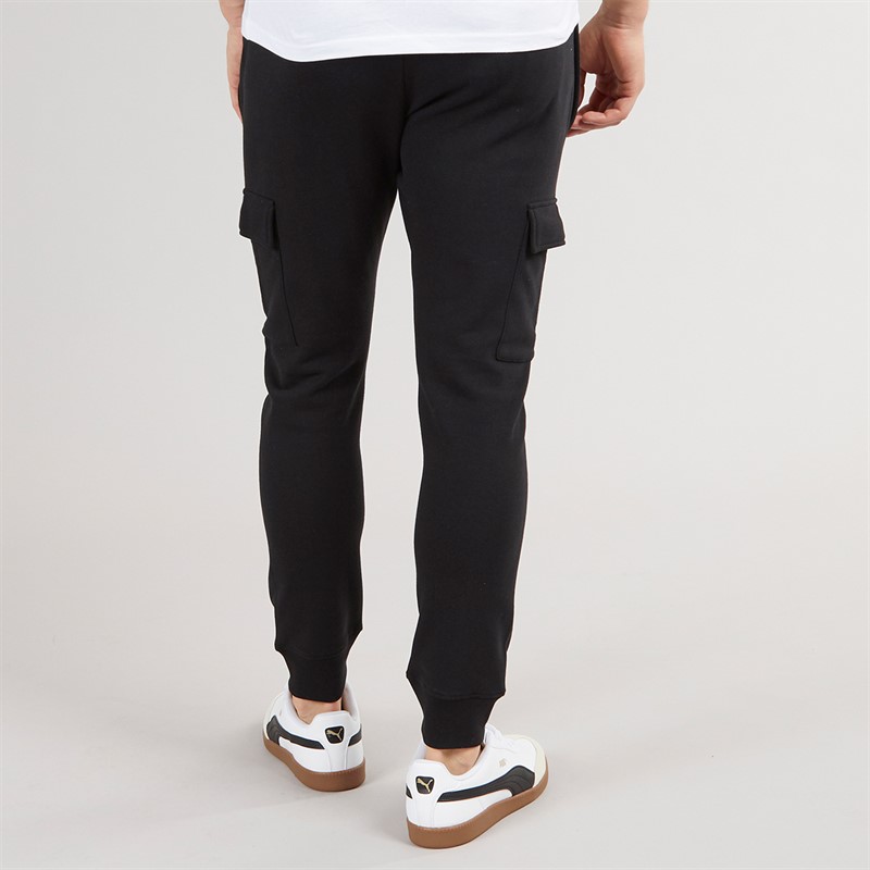 Tokyo Laundry Mens Veyle Cargo Joggers Black