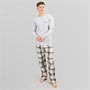 Tokyo Laundry Mens Dunow Loungewear Set Grey