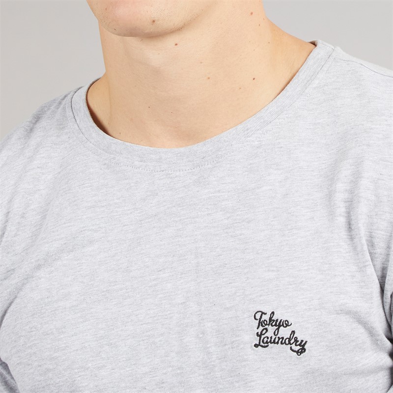 Tokyo Laundry Mens Dunow Loungewear Set Grey