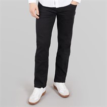 Tokyo Laundry Mens Shriner Straight Leg Jeans Black Wash