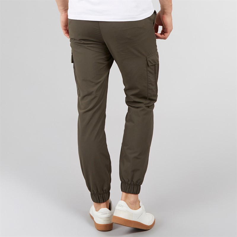 Tokyo Laundry Mens Cusick Nylon Cargo Pants Khaki