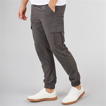 Tokyo Laundry Mens Cusick Nylon Cargo Pants Grey
