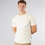 Tokyo Laundry Mens Carcle T-Shirt Stone