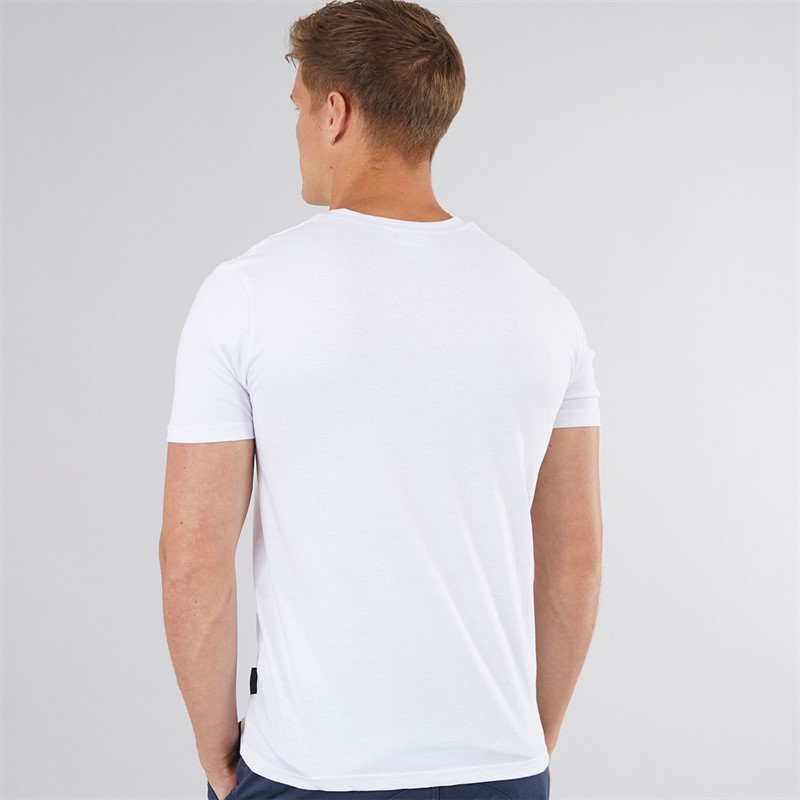 Tokyo Laundry Mens Cyprus T-Shirt White
