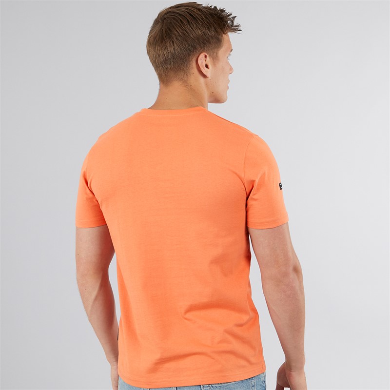 Tokyo Laundry Mens Lewes T-Shirt Orange