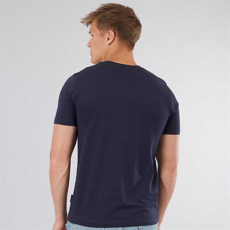 Tokyo Laundry Mens Lewes T-Shirt Navy