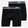 Tokyo Laundry Mens Two Pack Long Boxers Pack A