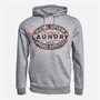 Tokyo Laundry Mens Haig Hoodie Light Grey Marl