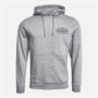 Tokyo Laundry Mens Balmoral Hoodie Light Grey Marl