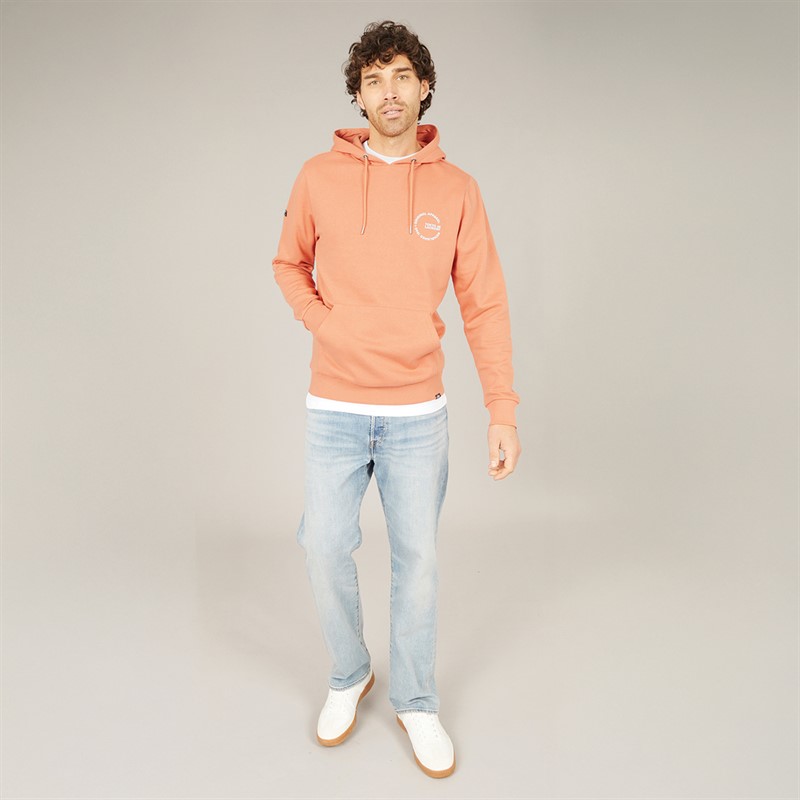 Tokyo Laundry Mens Layden Hoodie Orange