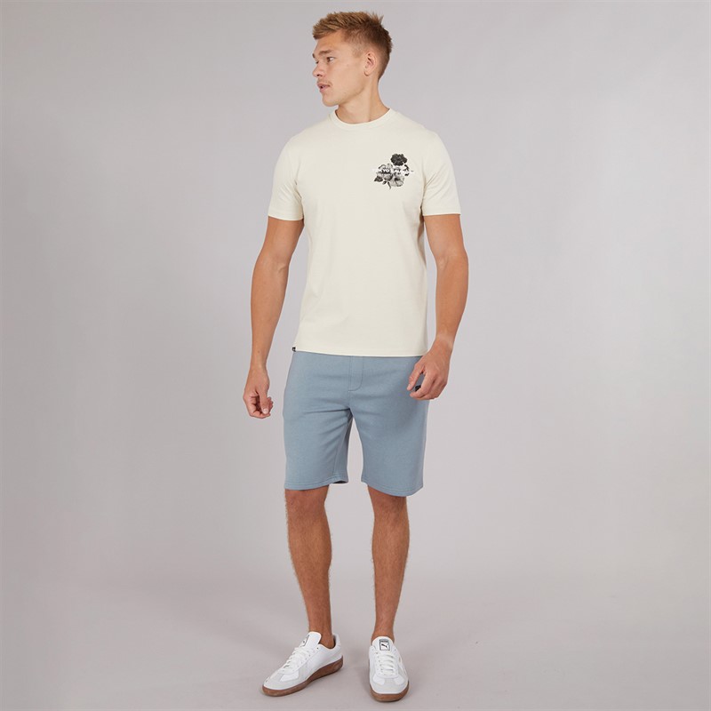 Tokyo Laundry Mens Invective Shorts Cool Grey