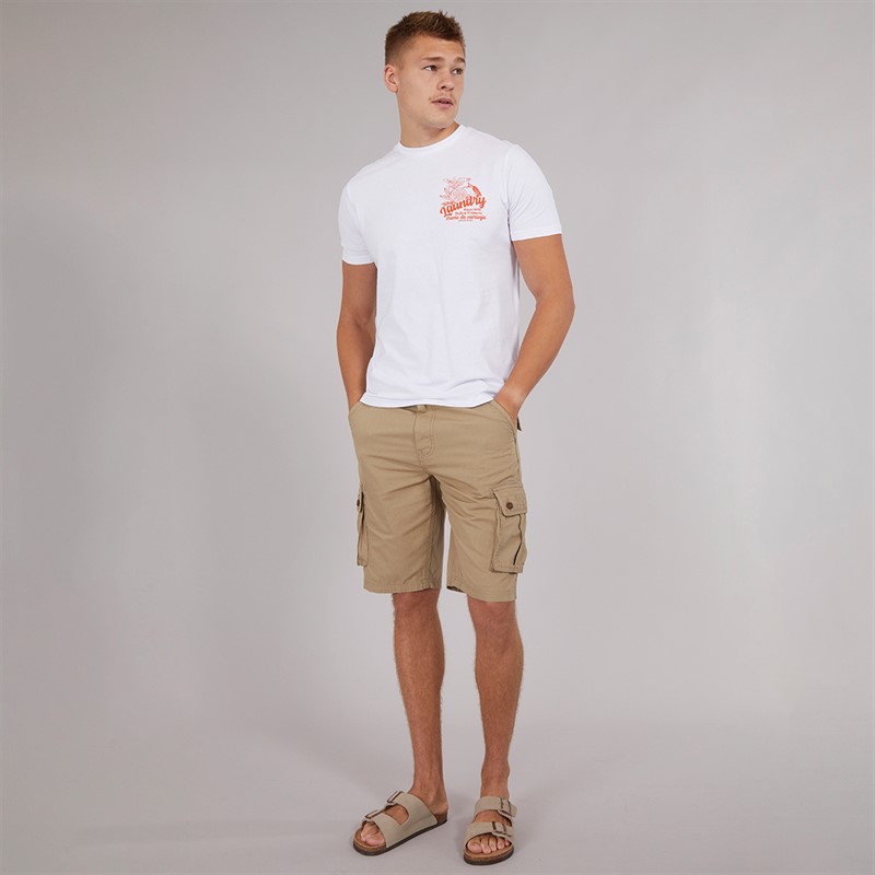 Tokyo Laundry Mens Arlington T-Shirt White
