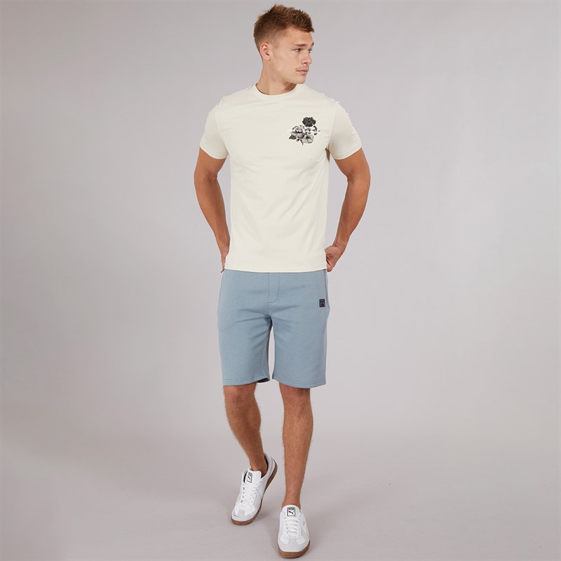 Tokyo Laundry Mens Redact T-Shirt Sand