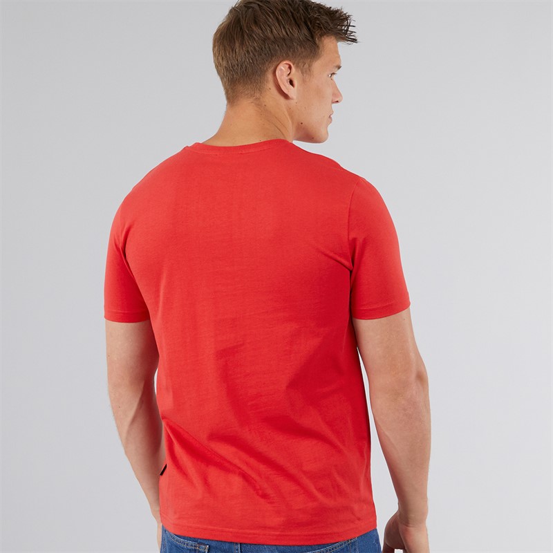 Tokyo Laundry Mens Montrose T-Shirt Red