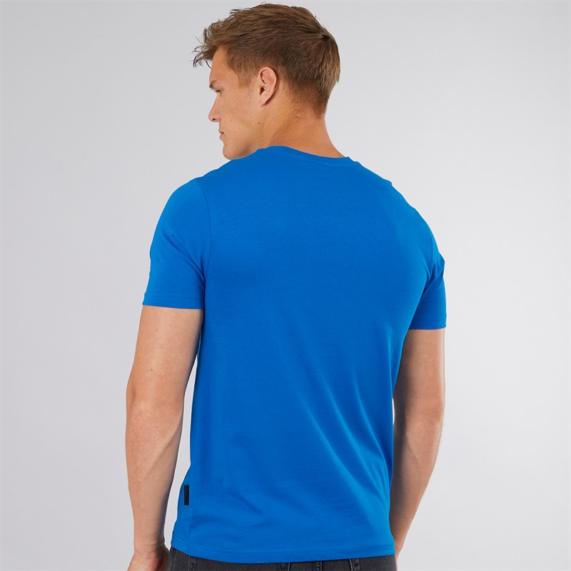 Tokyo Laundry Mens Montrose T-Shirt Blue
