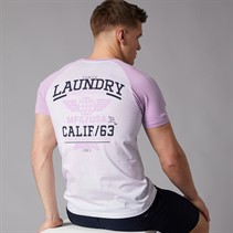 Tokyo Laundry Mens Makita T-Shirt Lilac