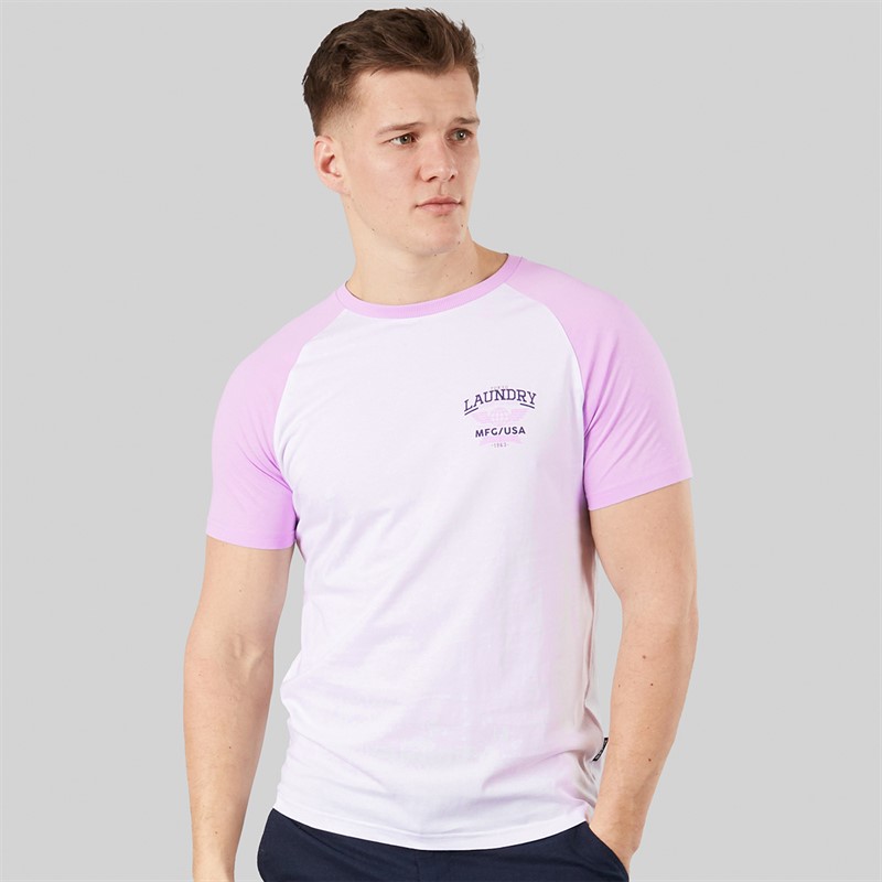 Tokyo Laundry Mens Makita T-Shirt Lilac