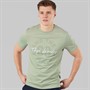 Tokyo Laundry Mens Men's Carcle T-Shirt Sage