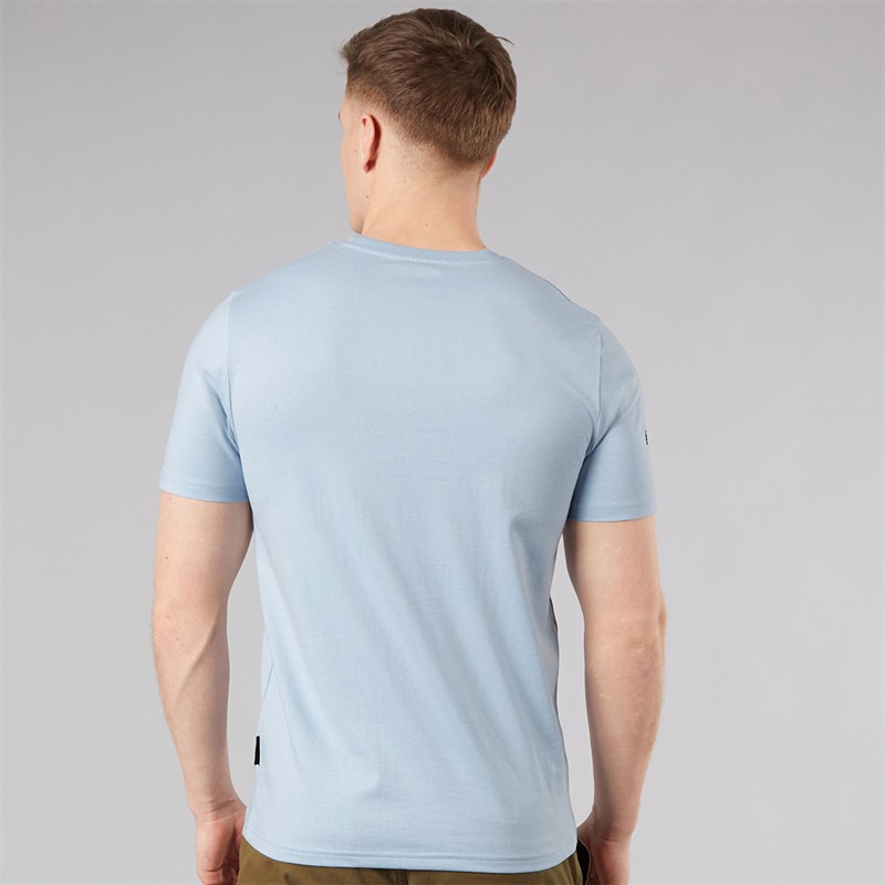 Tokyo Laundry Mens Men's Carcle T-Shirt Blue