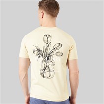 Tokyo Laundry Mens Tassos T-Shirt Sand